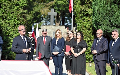 	Do uczestników przemawiał prof. Krzysztof Szwagrzyk z IPN.