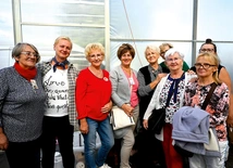 Część ekipy hospicyjnej z Katarzyną Wrońską (druga z lewej).