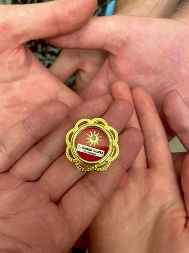 	KSM Diecezji Tarnowskiej przywiozło z Rzymu do Zabawy relikwie swojego patrona.