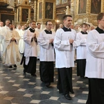 Pielgrzymka kapłanów i alumnów do Sandomierza