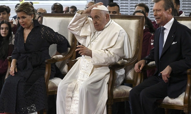 Franciszek spotkał się z przedstawicielami władz i społeczeństwa Luksemburga