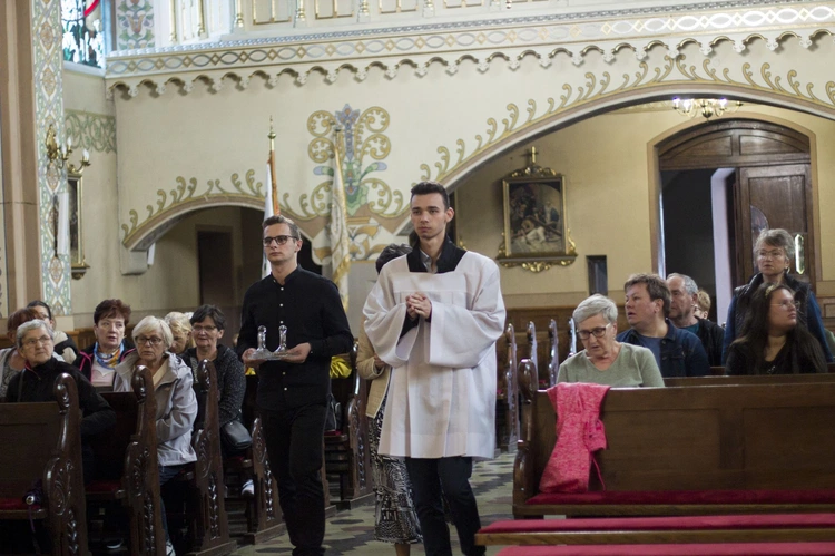 Pielgrzymka WSD w Sandomierzu do Zabawy