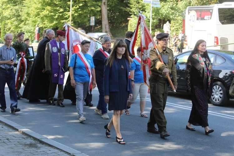 Pogrzeb żołnierza śp. Józefa Lewickiego ps. "Józef" w Szczyrku