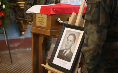 Pogrzeb żołnierza śp. Józefa Lewickiego ps. "Józef" w Szczyrku