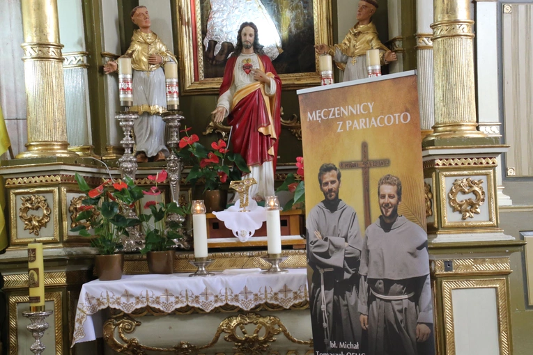 Skępe. Relikwie bł. męczenników z Pariacoto