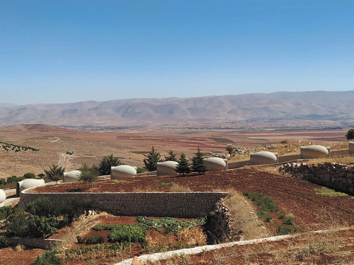 	Żyzna ziemia w dolinie Bekaa.