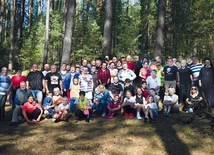 Uczestnicy pielgrzymki z Jastrowia i Tarnówki.