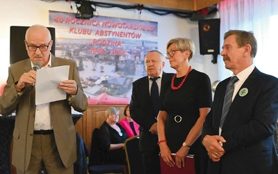 NKA „Rodzina” ma powody do radości i do świętowania jubileuszu 40-lecia działalności.