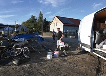 Trwa sprzątanie, ale trzeba już myśleć o odbudowie domów.