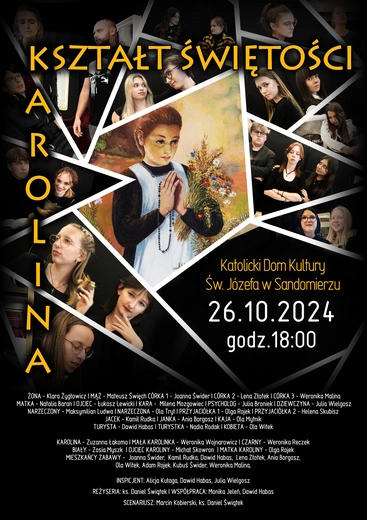 Spektakl o bł. Karolinie Kózkównie w Sandomierzu