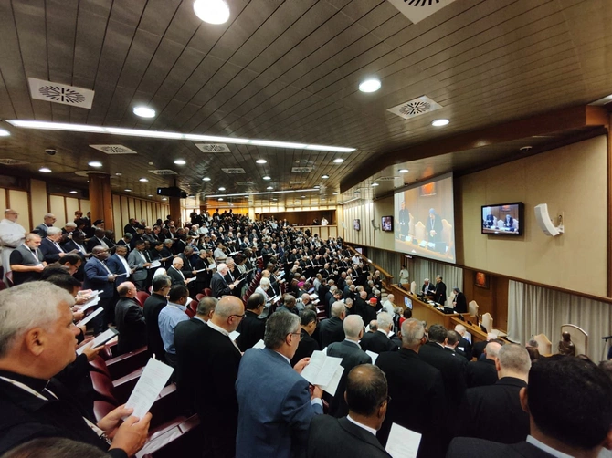 Rozpoczęcie synodu okiem uczestnika