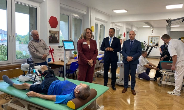 Sosnowiec. Szybszy powrót do zdrowia. Rehabilitacja w WSS nr 5 w nowej odsłonie