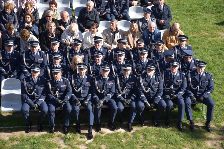 Pomorscy policjanci u Czarnej Madonny