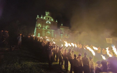 Chełmscy skauci na Świętym Krzyżu
