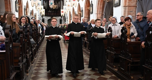 Obłóczyny kleryków GSD