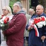 Uroczystości przy Pomniku Ofiar Ludobójstwa na Kresach Wschodnich w zielonogórskiej Łężycy