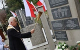 Uroczystości przy Pomniku Ofiar Ludobójstwa na Kresach Wschodnich w zielonogórskiej Łężycy