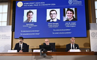 Nobel z chemii za stworzenie nowych białek i przewidywanie struktury białek