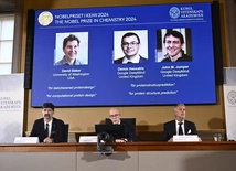 Nobel z chemii za stworzenie nowych białek i przewidywanie struktury białek
