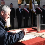 Wmurowanie kamienia węgielnego w sanktuarium bł. S. Wyszyńskiego