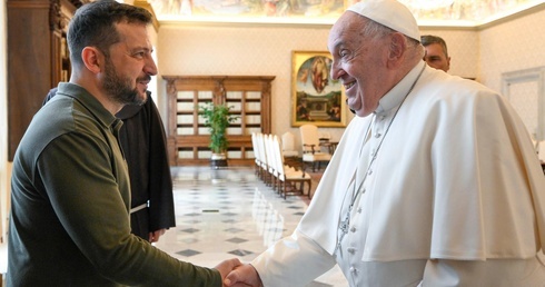 Papież przyjął na audiencji prezydenta Ukrainy