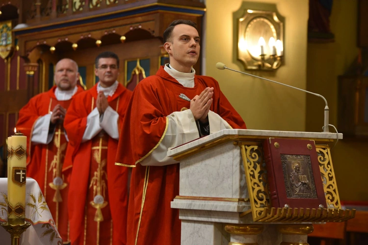 Pielgrzymka księży z diecezji kieleckiej do Szczepanowa