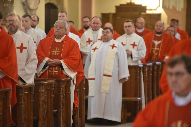 Pielgrzymka księży z diecezji kieleckiej do Szczepanowa