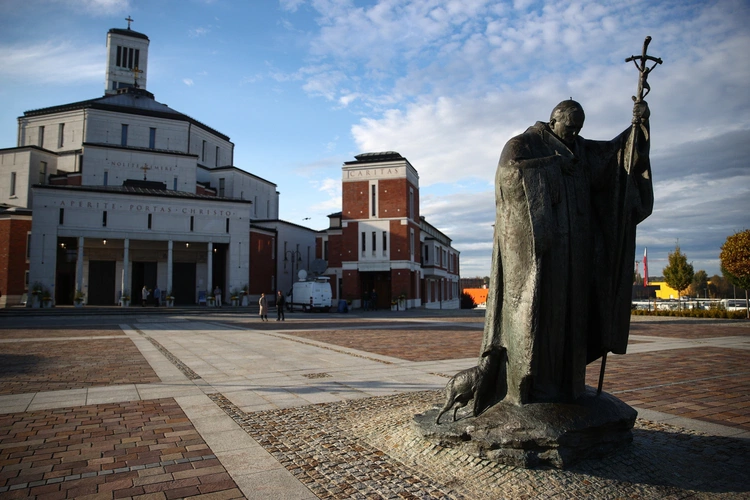 W sankturaium świętego Jana Pawła II w Krakowie