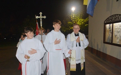 Świniarsko. Wprowadzenie relikwii bł. Jerzego Popiełuszki