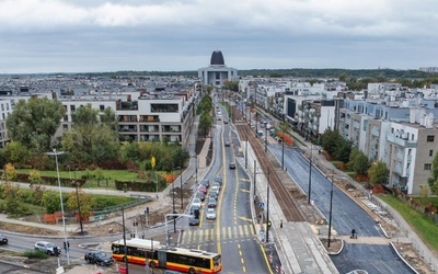 Pierwszy tramwaj dotarł do Świątyni Opatrzności Bożej