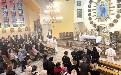 Po latach przygotowań budowla stała się Bożym domem.