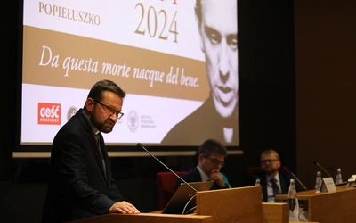 „To była przestrzeń wolności, której władza nigdy nie zdołała opanować”. W Rzymie odbyła się konferencja o bł. ks. Popiełuszce