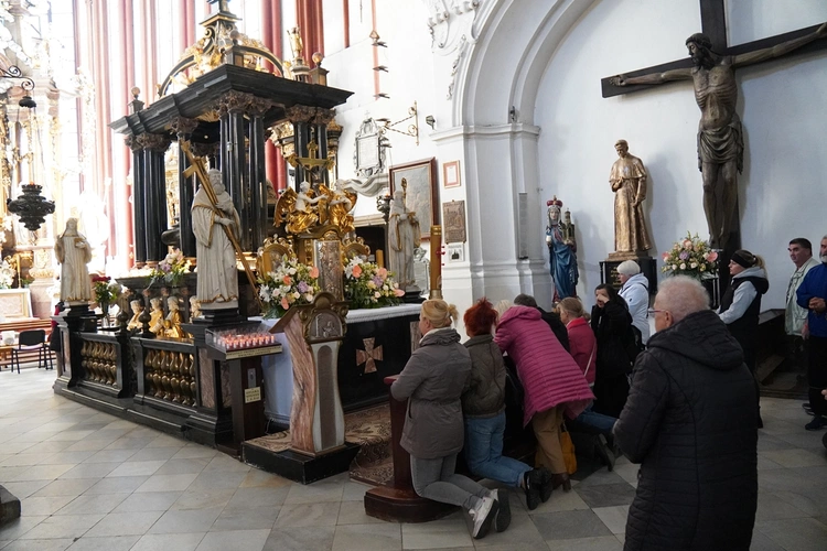 Pielgrzymka chorych do grobu św. Jadwigi Śl.
