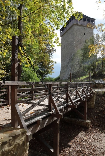 Górska forteca w Muszynie