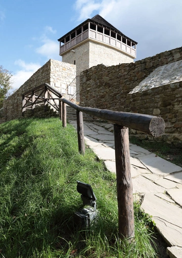 Górska forteca w Muszynie