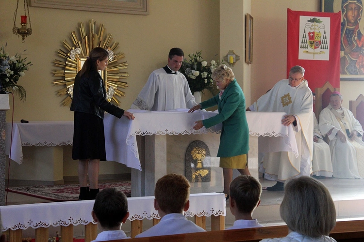 Poświęcenie kościoła pw. Najświętszego Serca Pana Jezusa w Lipkach