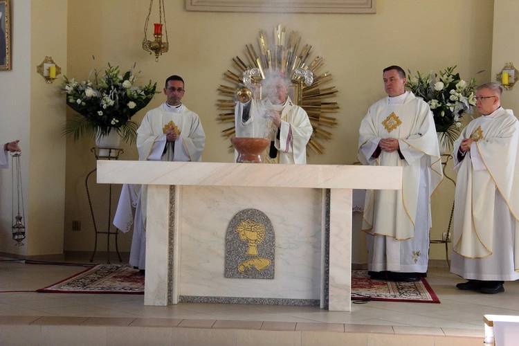 Poświęcenie kościoła pw. Najświętszego Serca Pana Jezusa w Lipkach