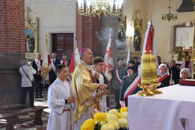 Poświęcenie pomnika ks. J. Popiełuszki 