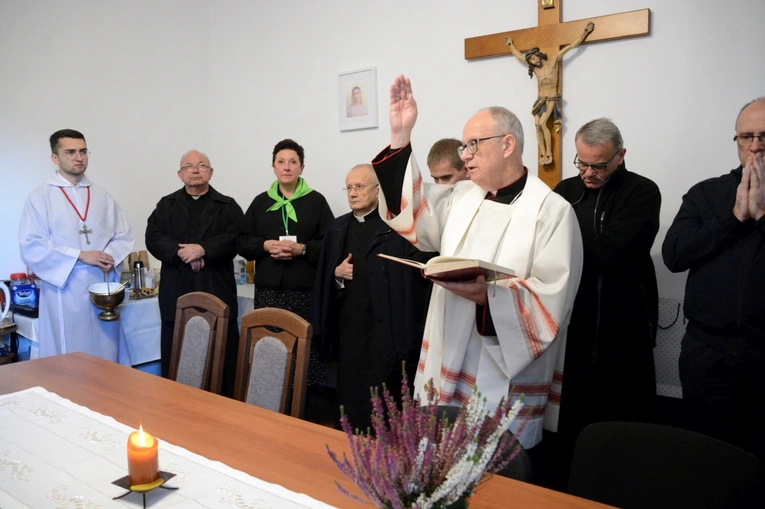 Poświęcenie Domu Towarzyszenia Duchowego "Nazaret" w Jemielnicy