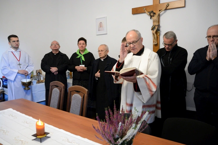 Poświęcenie Domu Towarzyszenia Duchowego "Nazaret" w Jemielnicy