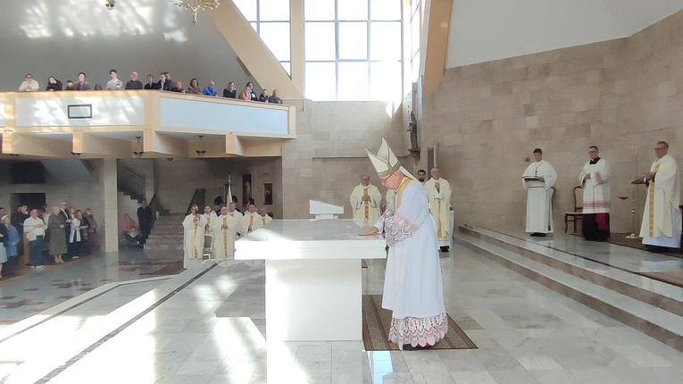 Poświęcenie kościoła pw. św. Wojciecha