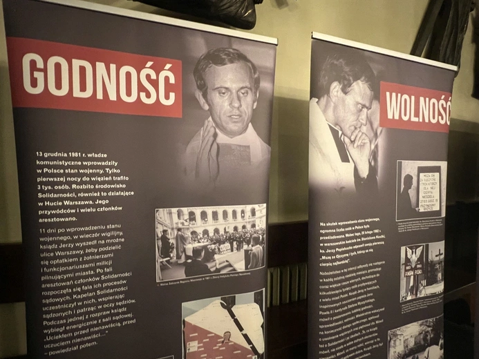 Wystawa o bł. ks. Jerzym Popiełuszce w Bielsku-Białej