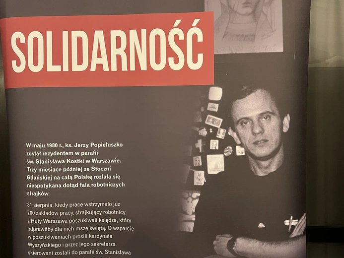 Wystawa o bł. ks. Jerzym Popiełuszce w Bielsku-Białej