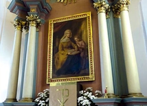 Ołtarz główny z XVIII w. w kościele św. Anny w Tarnowskich Górach