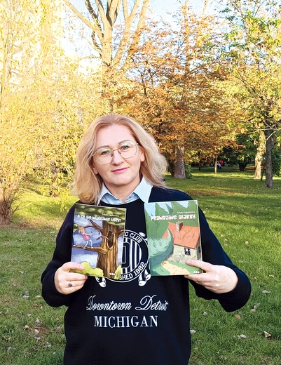 	– Nową książkę piszę razem z wnukami. Może uda się ją wydać na ferie – mówi autorka E. Kępkowicz.