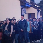 Procesja różańcowa w Wietrzychowicach