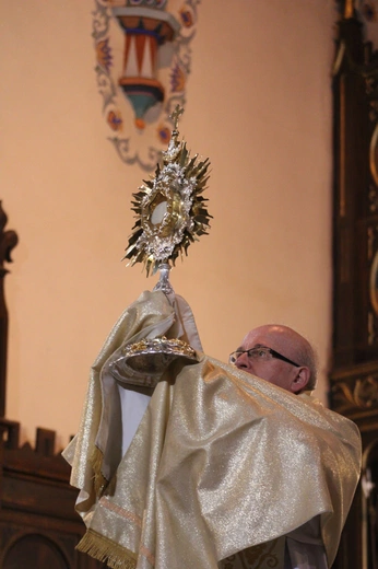 Ciechanów. O. Jose Maniparambil w farze