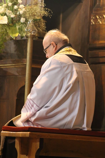 Ciechanów. O. Jose Maniparambil w farze