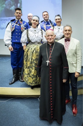 90. urodziny abp. seniora Damiana Zimonia na WTL UŚ