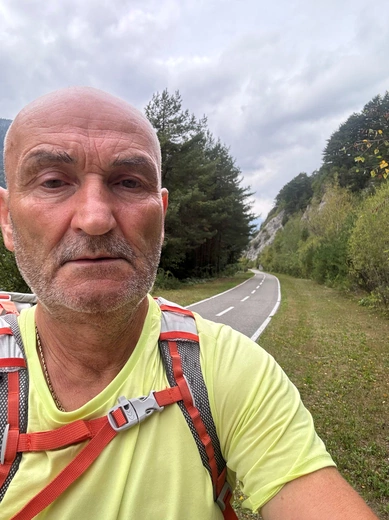 Pielgrzymka Włodzimierza Oleksego z Powroźnika do Pompejów